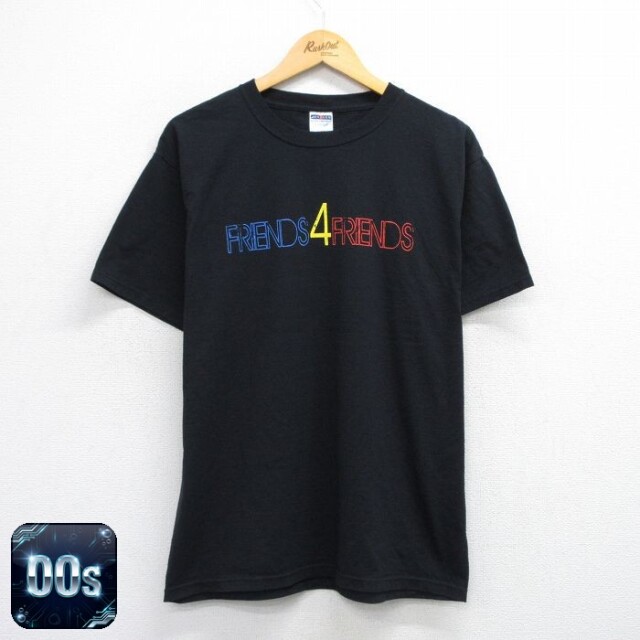 ジャージーズ 00s 半袖Tシャツ FRIENDS 4 ブラック L | 古着