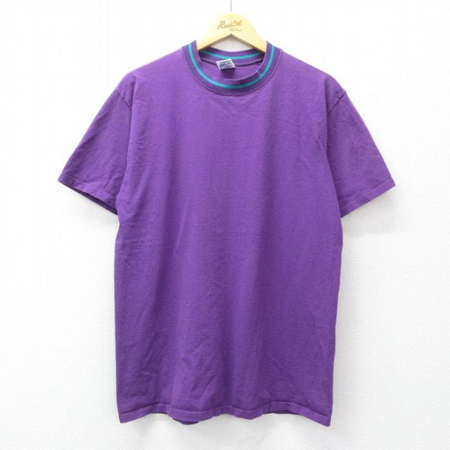 ジャージーズ 90s 半袖Tシャツ パープル L | 古着