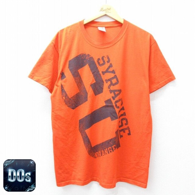ジャージーズ 00s 半袖Tシャツ シラキュース オレンジ L | 古着
