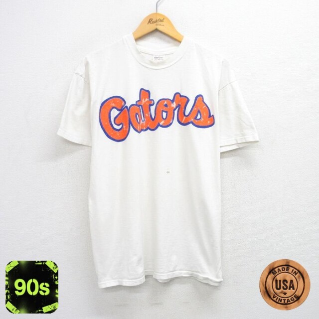 フロリダゲイターズ 90s 半袖Tシャツ ホワイト XL | 古着