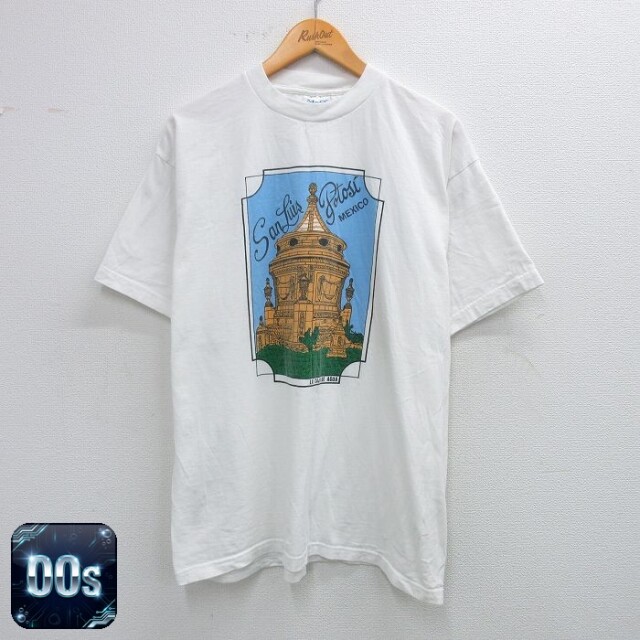 00s 半袖Tシャツ サンルイスポトシ ホワイト XL | 古着