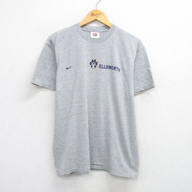ナイキ 00s 半袖Tシャツ ELLSWORTH グレー L | 古着