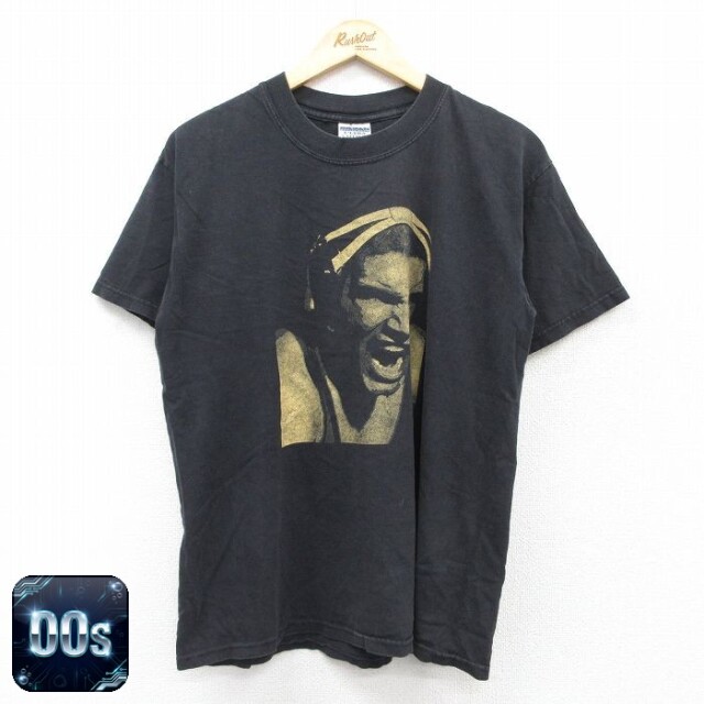 00s 半袖Tシャツ レスリング ブラック L | 古着