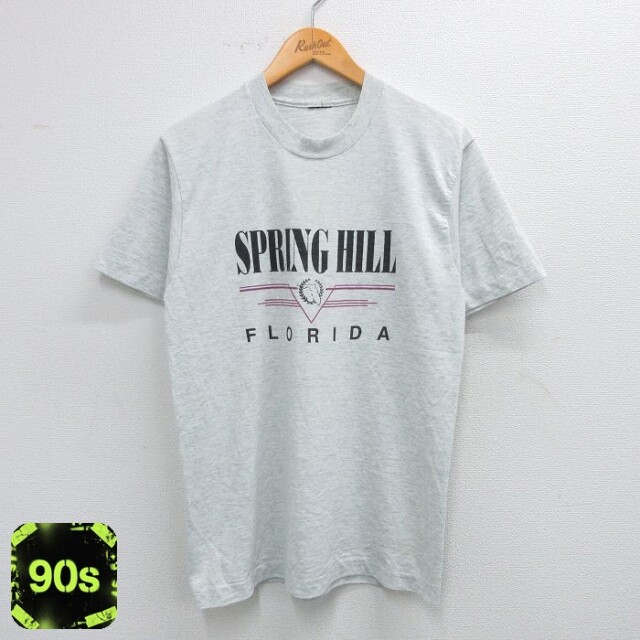 90s 半袖Tシャツ SPRING HILL グレー M | 古着