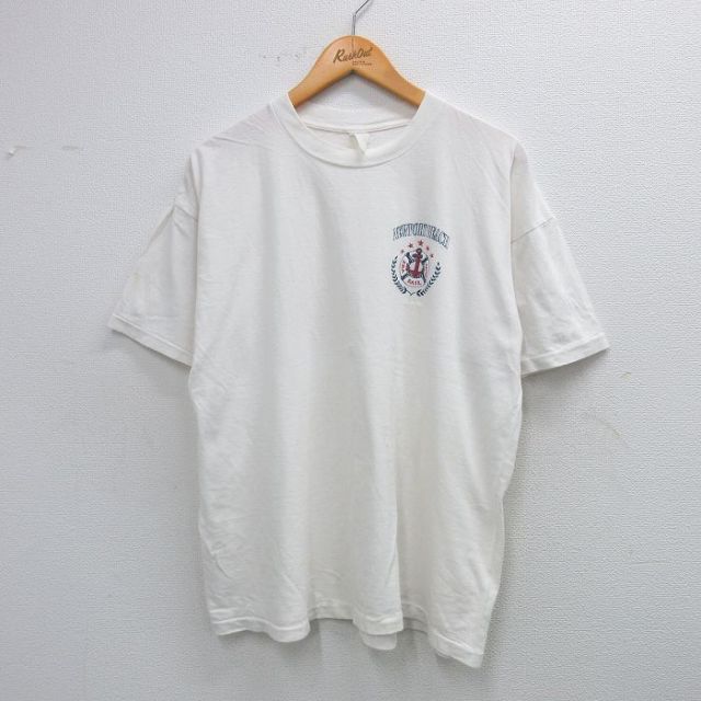 90s 半袖Tシャツ NEWPORT BEACH ホワイト XL | 古着