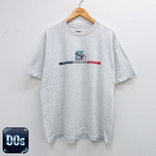 00s 半袖Tシャツ サンディエゴ グレー XL | 古着