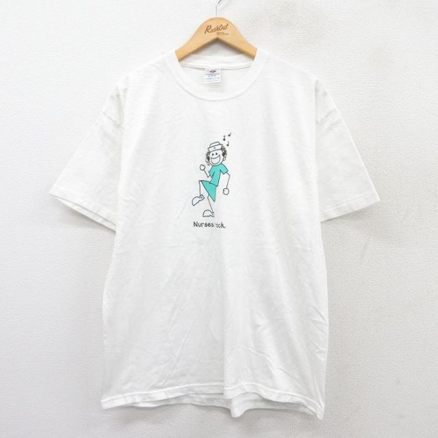 ジャージーズ 00s 半袖Tシャツ ナース ホワイト XL | 古着