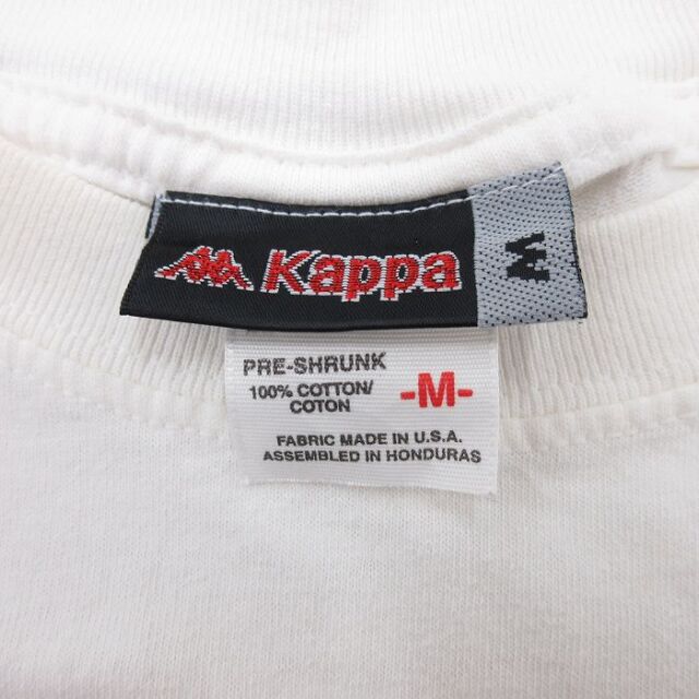 古着通販 M☆古着 カッパ Kappa 半袖 ビンテージ Tシャツ メンズ 00