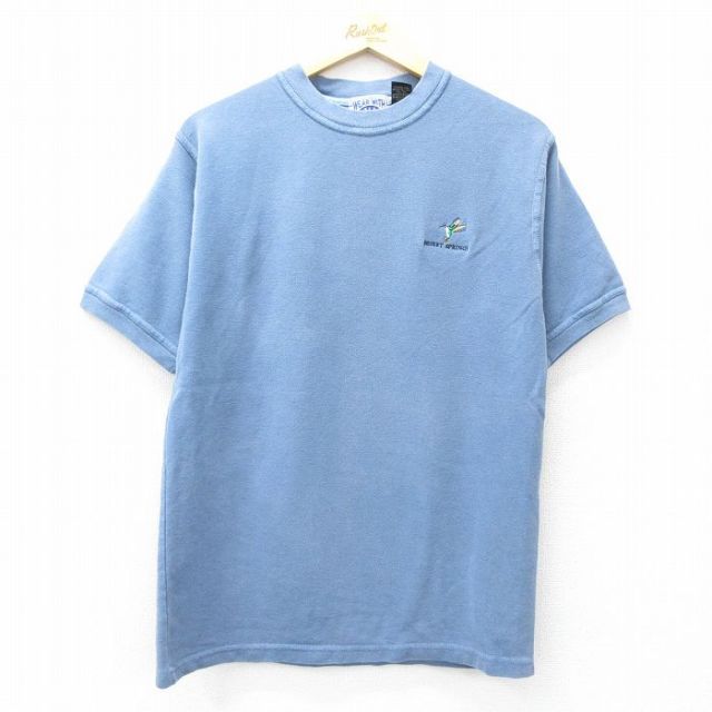 90s 半袖Tシャツ 馬 ネイビー M | 古着