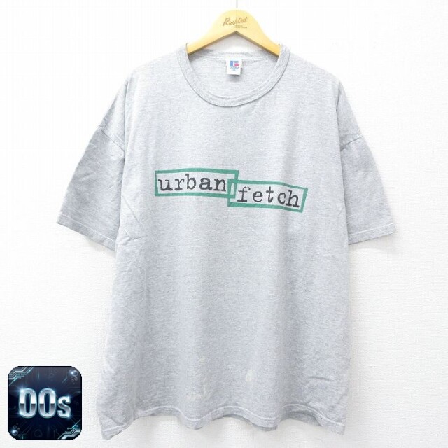ラッセル 00s 半袖Tシャツ urban fetch グレー XL | 古着