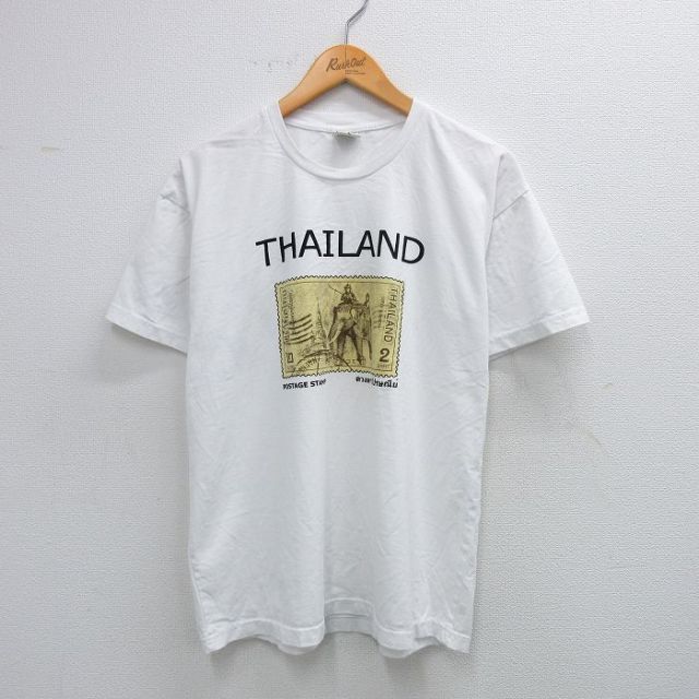 00s 半袖Tシャツ ゾウ ホワイト L | 古着