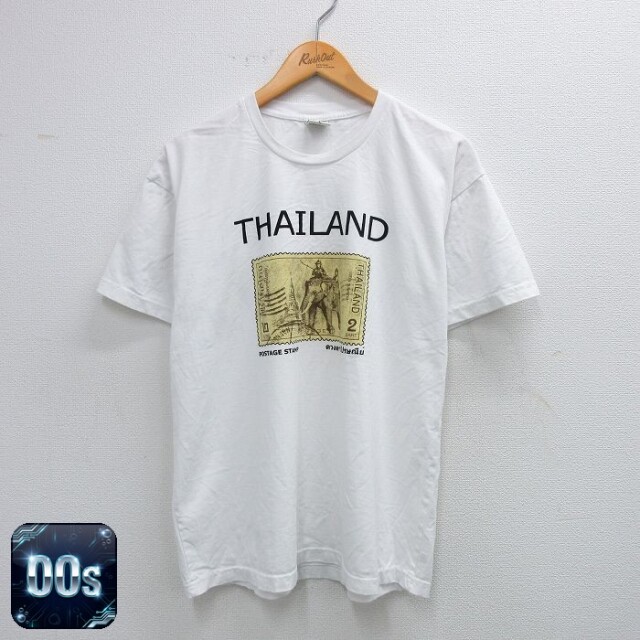 00s 半袖Tシャツ ゾウ ホワイト L | 古着