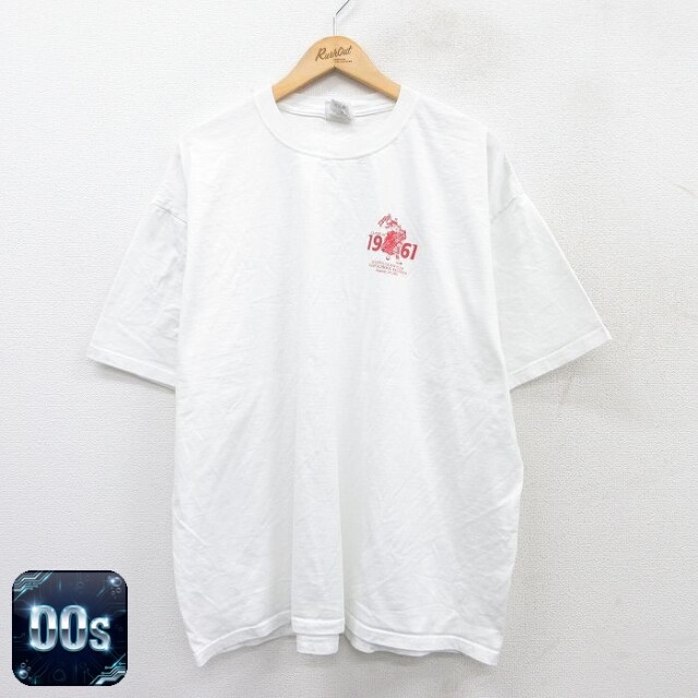 00s 半袖Tシャツ SCOTIA GLENVILLE ホワイト XL | 古着