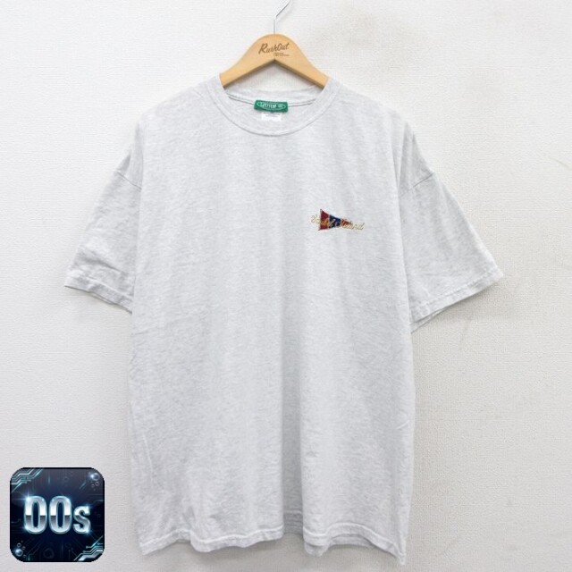 00s 半袖Tシャツ Sanibel Island 霜降り グレー XL | 古着