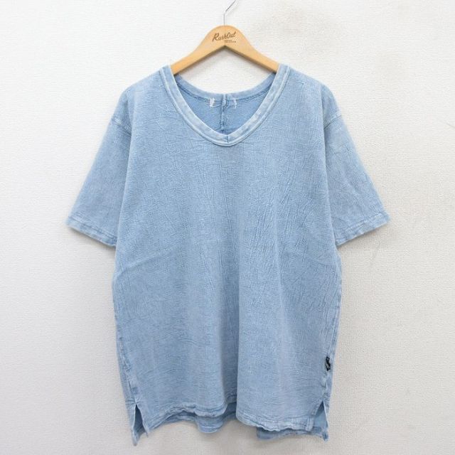 90s 半袖Tシャツ EZZE WEAR ネイビー XL | 古着