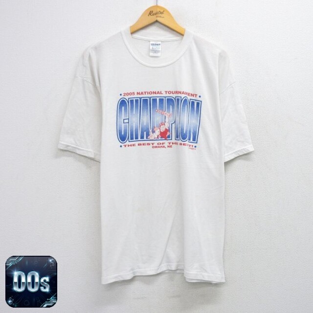 チャンピオン 00s 半袖Tシャツ ホワイト XL | 古着