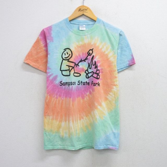 【50%OFF】00s 半袖Tシャツ タイダイ オレンジ S | 古着