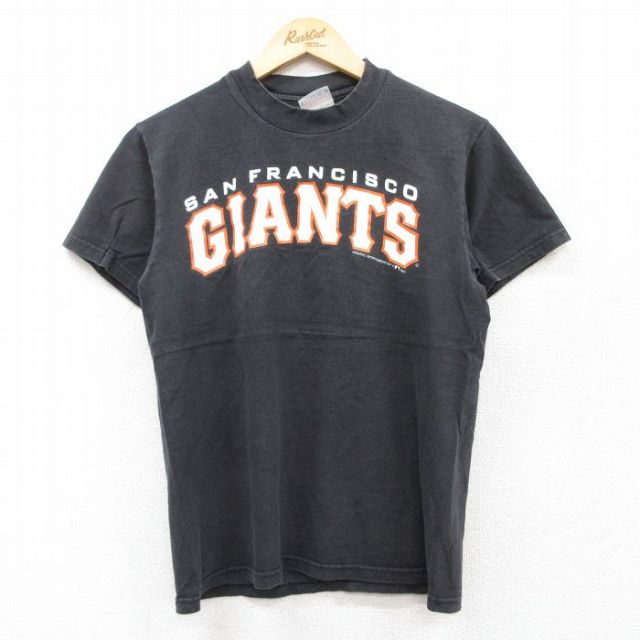 ヘインズ 90s 半袖Tシャツ サンフランシスコジャイアンツプリント ブラック S | 古着