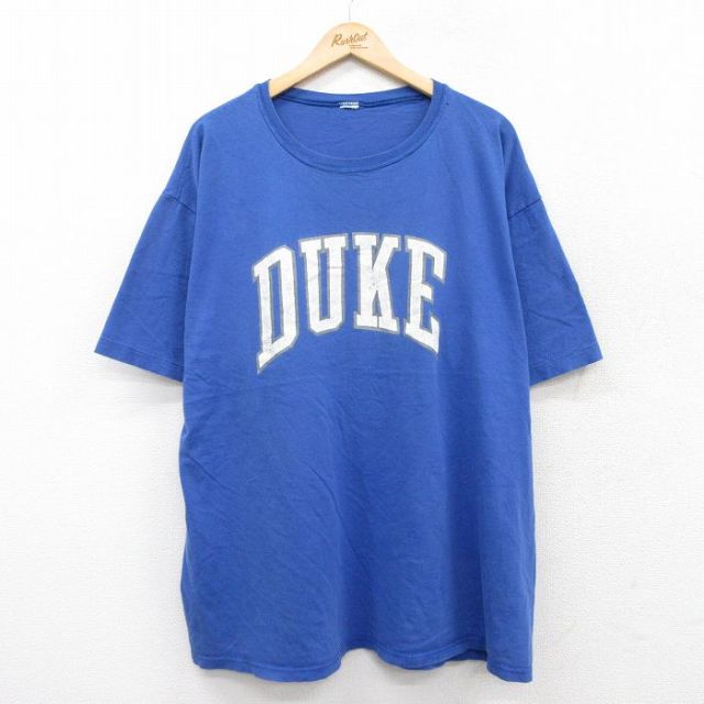 00s 半袖Tシャツ DUKE ブルー XL | 古着