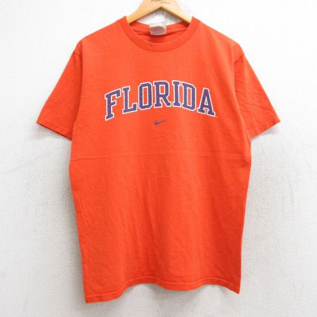 【50%OFF】ナイキ 00s 半袖Tシャツ フロリダ オレンジ M | 古着