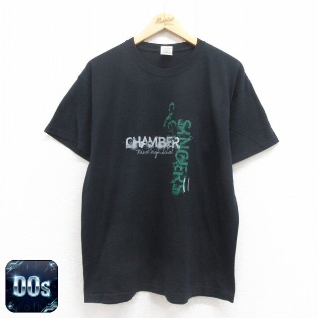00s 半袖Tシャツ CHAMBER ブラック L | 古着