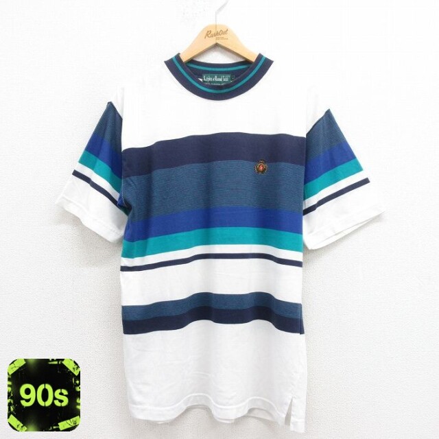 【50%OFF】90s 半袖Tシャツ ワンポイントロゴ ホワイト L | 古着