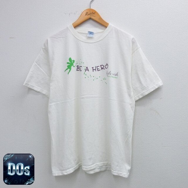 00s 半袖Tシャツ 妖精 ホワイト L | 古着