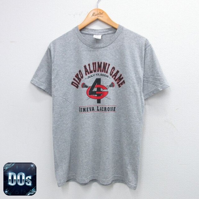 フルーツオブザルーム 00s 半袖Tシャツ ジュネーブラクロス グレー M | 古着