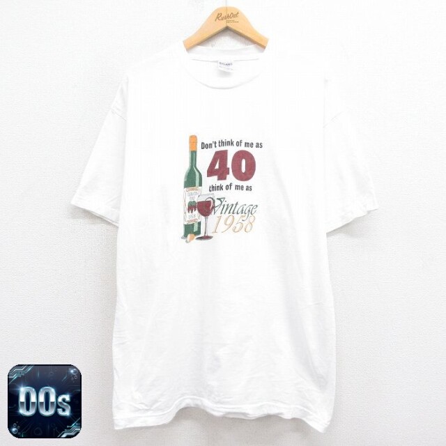 00s 半袖Tシャツ ホワイト XL | 古着