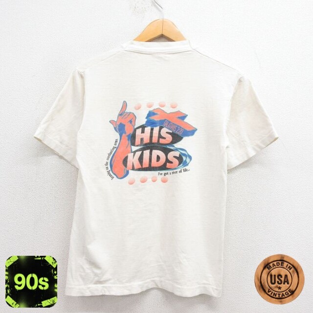 フルーツオブザルーム 90s 半袖Tシャツ HIS ホワイト M | 古着