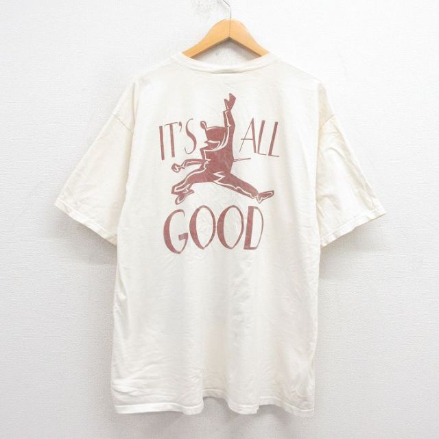 90s 半袖Tシャツ GOOD 生成り ベージュ XL | 古着