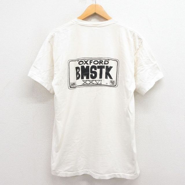 90s 半袖Tシャツ BMSTK ホワイト L | 古着