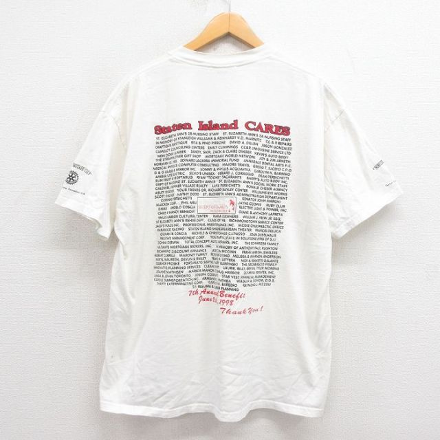 【50%OFF】リー 90s 半袖Tシャツ Staten ホワイト XL | 古着