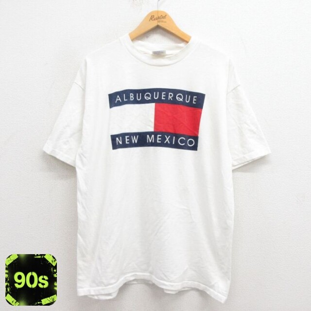 90s 半袖Tシャツ ホワイト XL | 古着