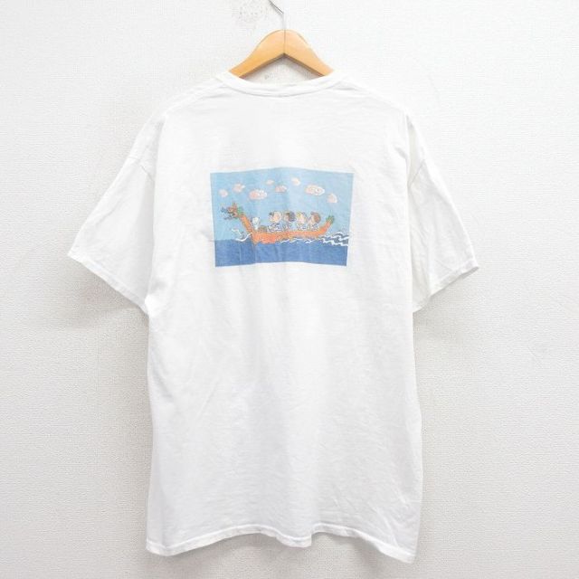 00s 半袖Tシャツ スヌーピー ホワイト XL | 古着