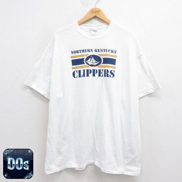 00s 半袖Tシャツ 船 ホワイト XL | 古着