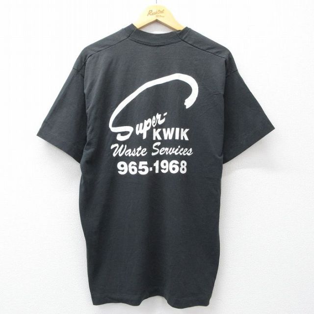 フルーツオブザルーム 90s 半袖Tシャツ Sper KWIK ブラック XL | 古着