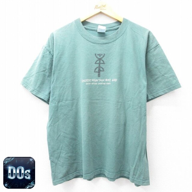 00s 半袖Tシャツ MOUNTAIN BIKE グリーン XL | 古着