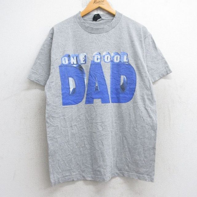 90s 半袖Tシャツ DAD グレー L | 古着