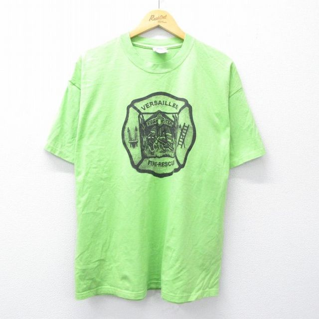 00s 半袖Tシャツ ヴェルサイユレスキュー グリーン XL | 古着