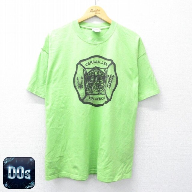 00s 半袖Tシャツ ヴェルサイユレスキュー グリーン XL | 古着