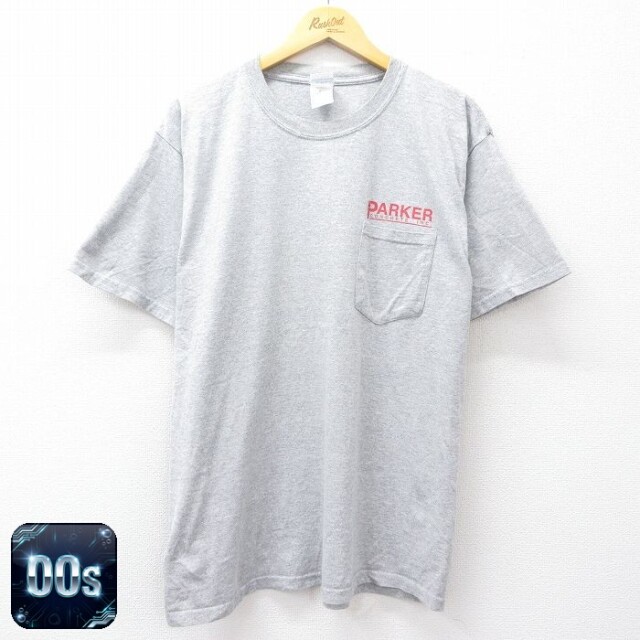 00s 半袖Tシャツ PARKER グレー L | 古着