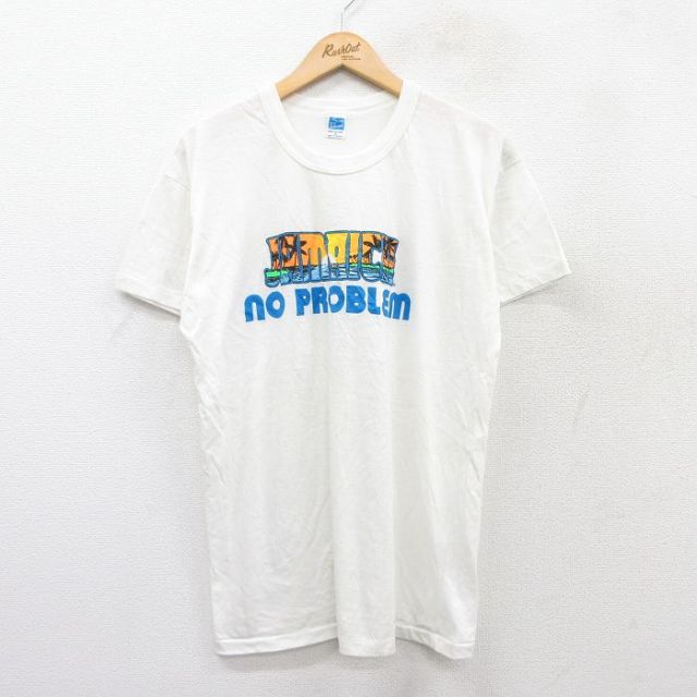 80s 半袖Tシャツ ジャマイカ ホワイト L | 古着