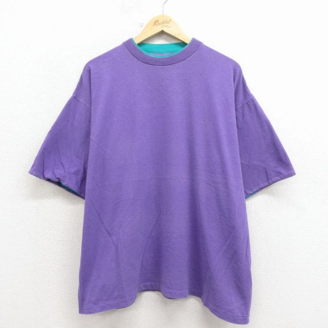 BELTON 90s 半袖Tシャツ 紫 メンズXL相当 | 古着