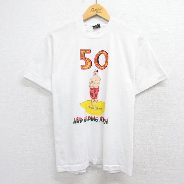 フルーツオブザルーム 90s 半袖Tシャツ ホワイト M | 古着
