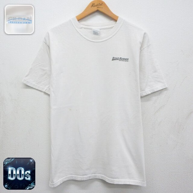 00s 半袖Tシャツ ロードランナー ホワイト メンズL相当 | 古着
