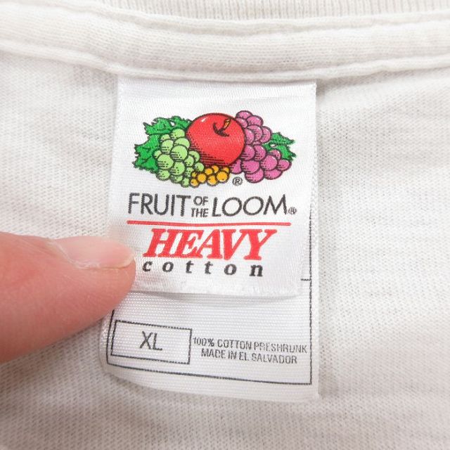 古着通販 XL☆古着 フルーツオブザルーム 半袖 ビンテージ Tシャツ