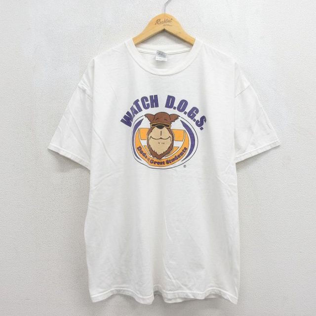 半袖Tシャツ WATCH ホワイト メンズXL相当 | 古着