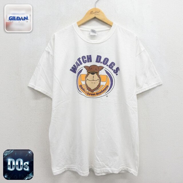 半袖Tシャツ WATCH ホワイト メンズXL相当 | 古着