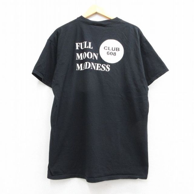 00s 半袖Tシャツ FULL MOON ブラック メンズXL相当 | 古着